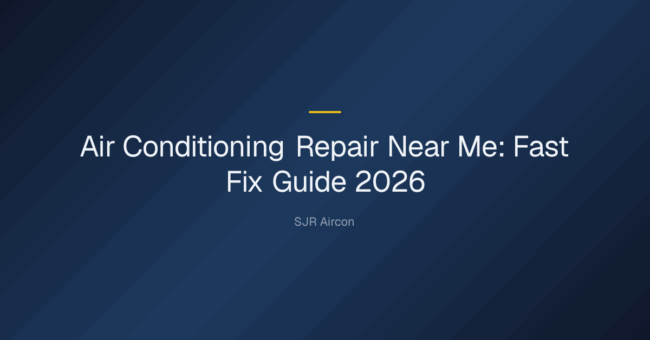 air conditioning repair near me — Air Conditioning Repair Near Me: Fast Fix Guide 2026