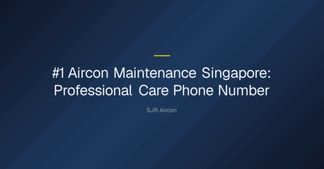 #1 aircon maintenance singapore professional aircon care phone number — #1 Aircon Maintenance Singapore: Professional Care Ph